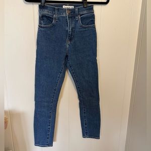 Abercrombie high rise ankle super skinny